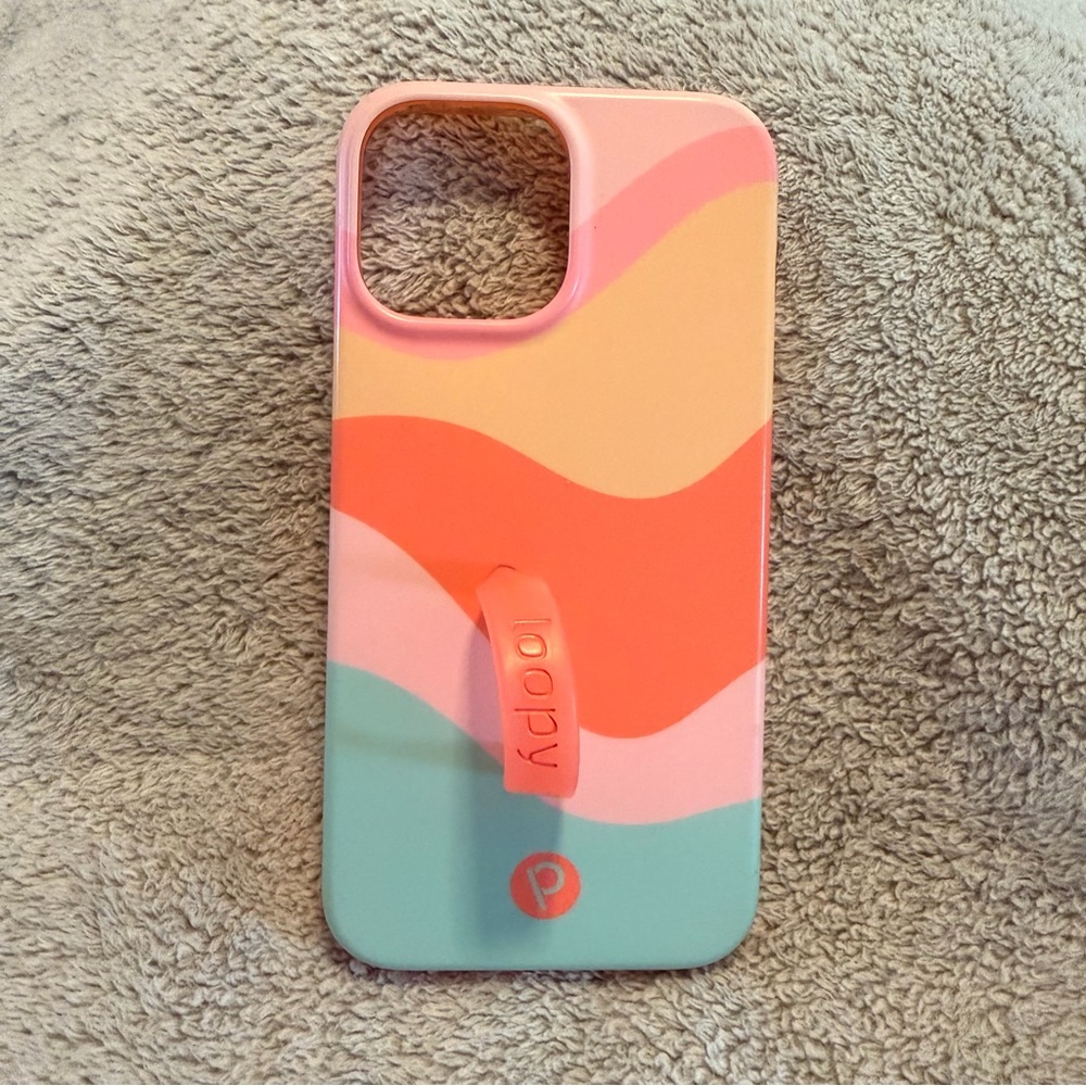 Loopy Original Phone Case- Sweet Sorbet iPhone 13 Pro Max (6.7" Screen) Righty
